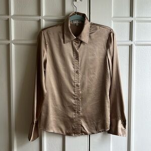 Vintage gold jones ny top
